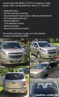 Chevrolet Spin 1.3 Turbo Diésel LTZ